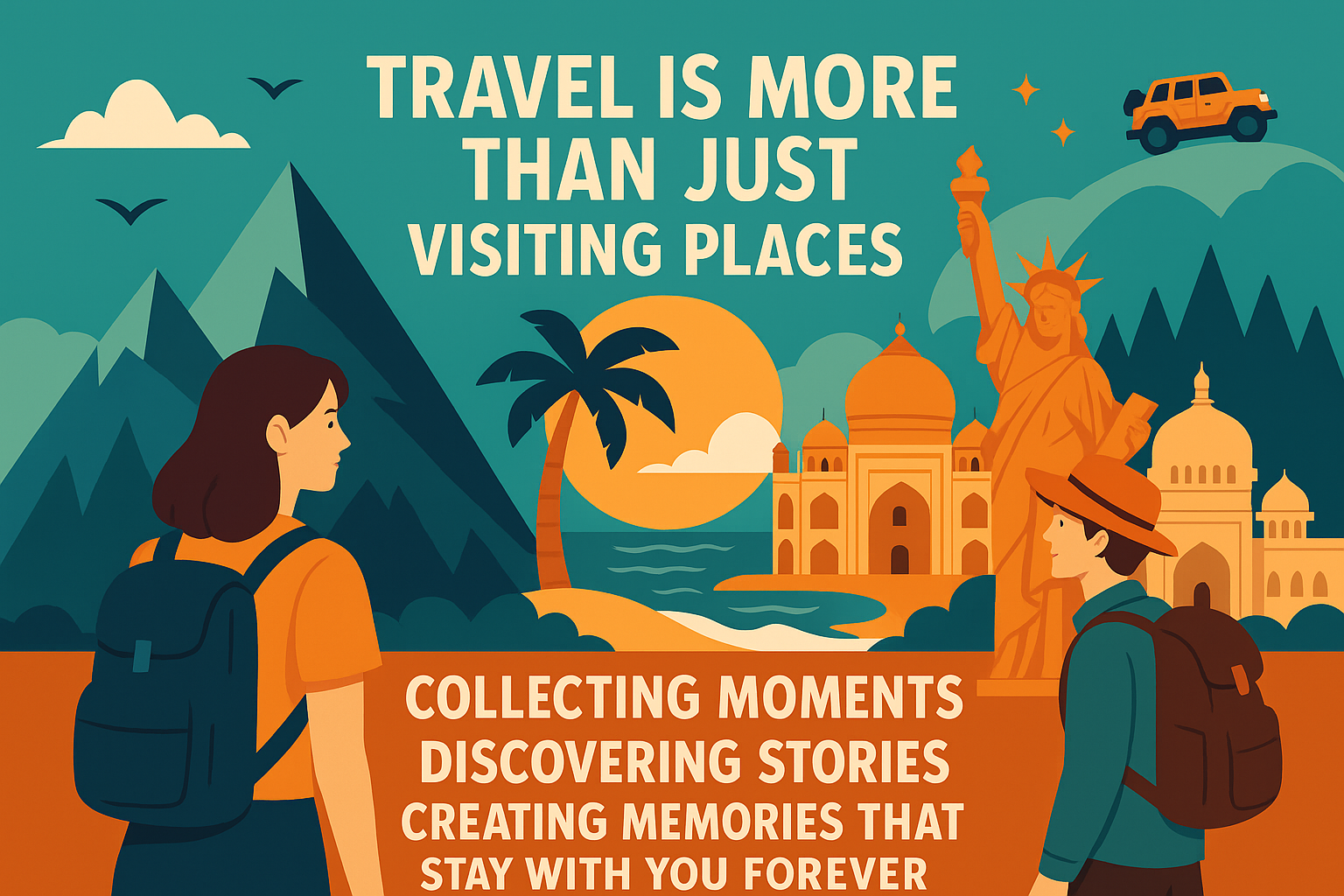 Beautiful travel destination